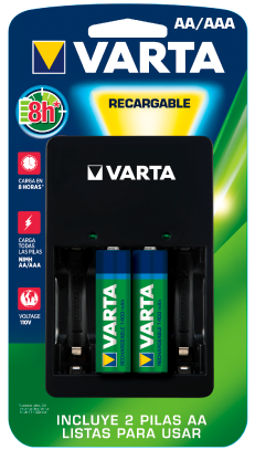Pilas recargable AA/AAA
