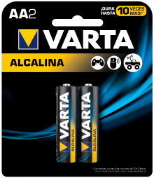 PILAS ALCALINAS AA2